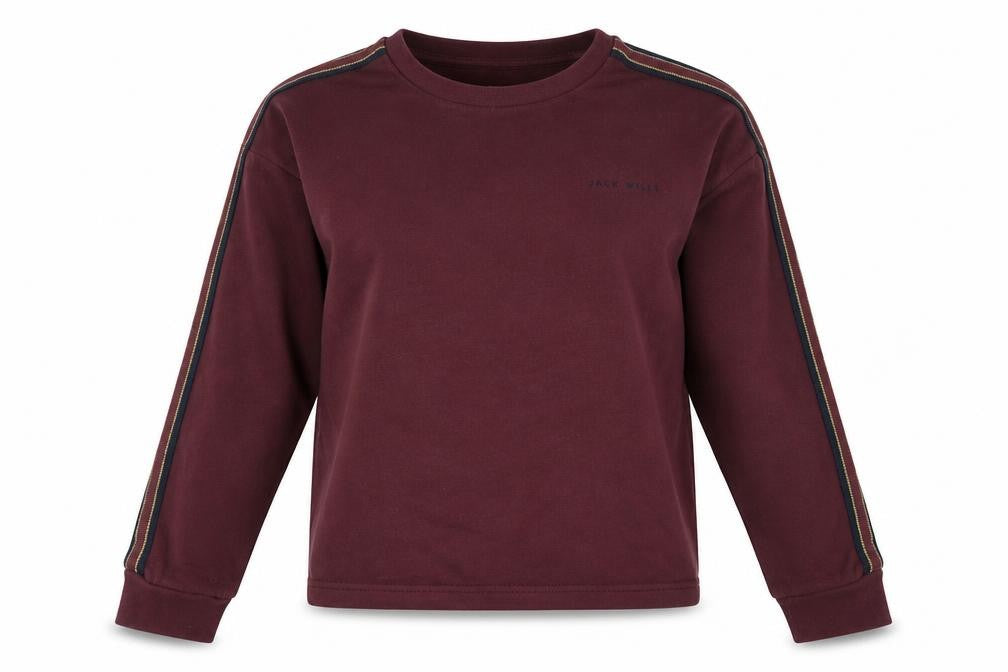 Jack Wills Women's Red Pullover Sweatshirt Size 8