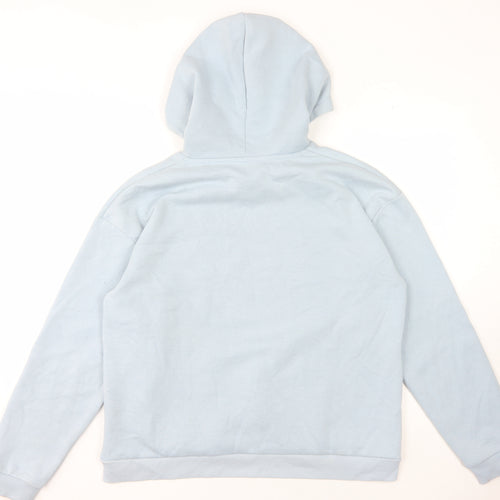 Fila Men's Blue Pullover Hoodie - Size L - Logo Design