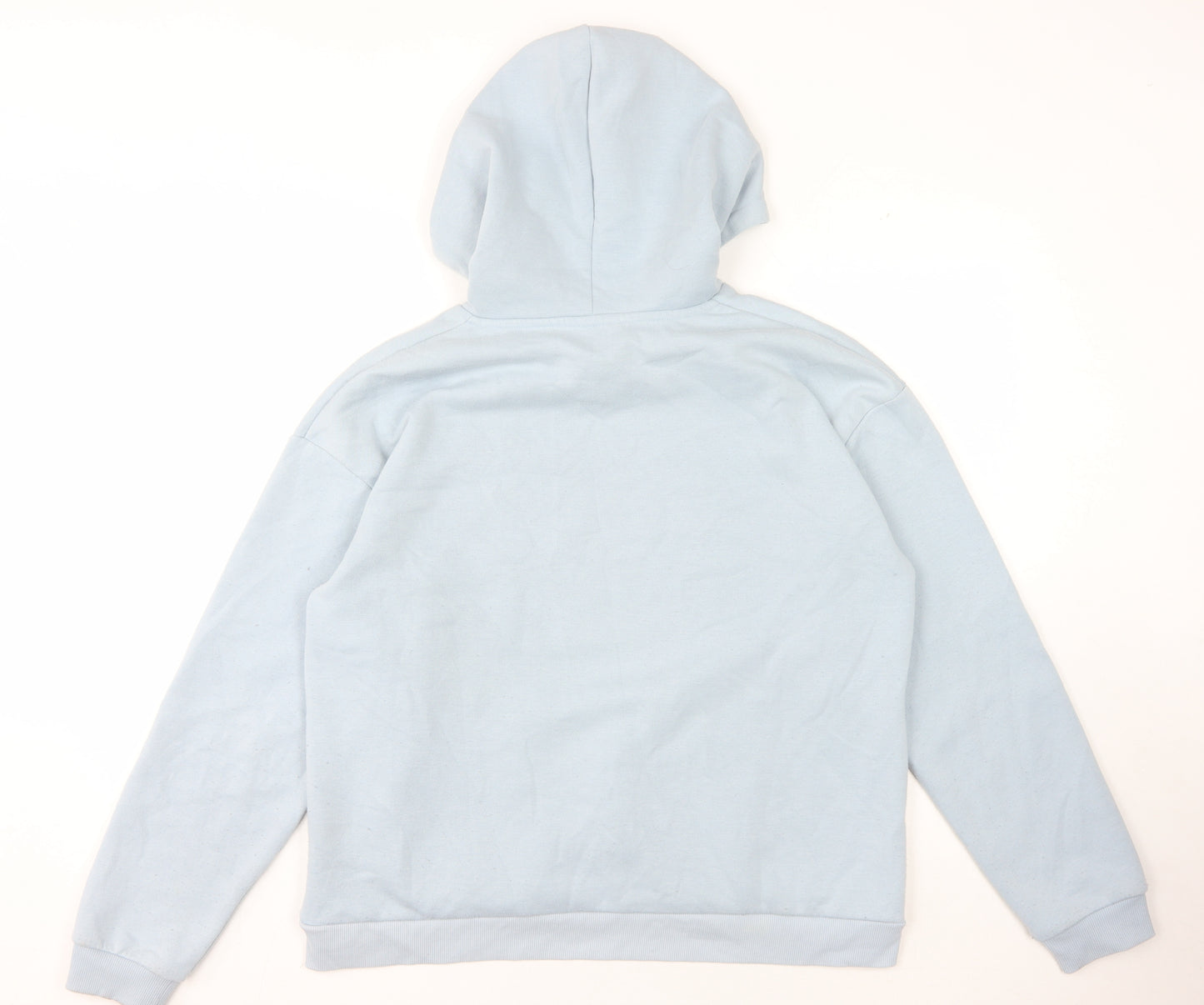 Fila Men's Blue Pullover Hoodie - Size L - Logo Design