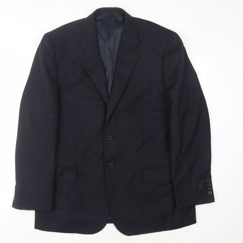 Slaters Men's Blue Blazer, 44 Regular, Business Attire