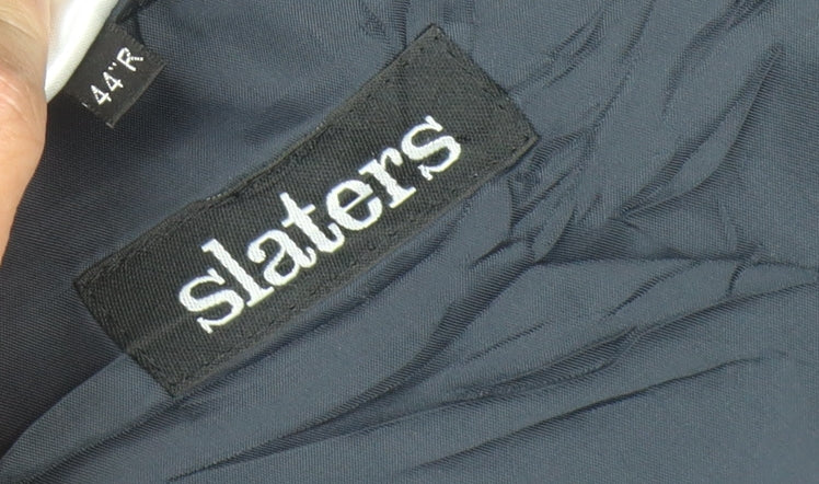 Slaters Men's Blue Blazer, 44 Regular, Business Attire