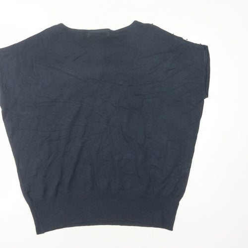 Isle Blue XL Women's Beaded Pullover Jumper