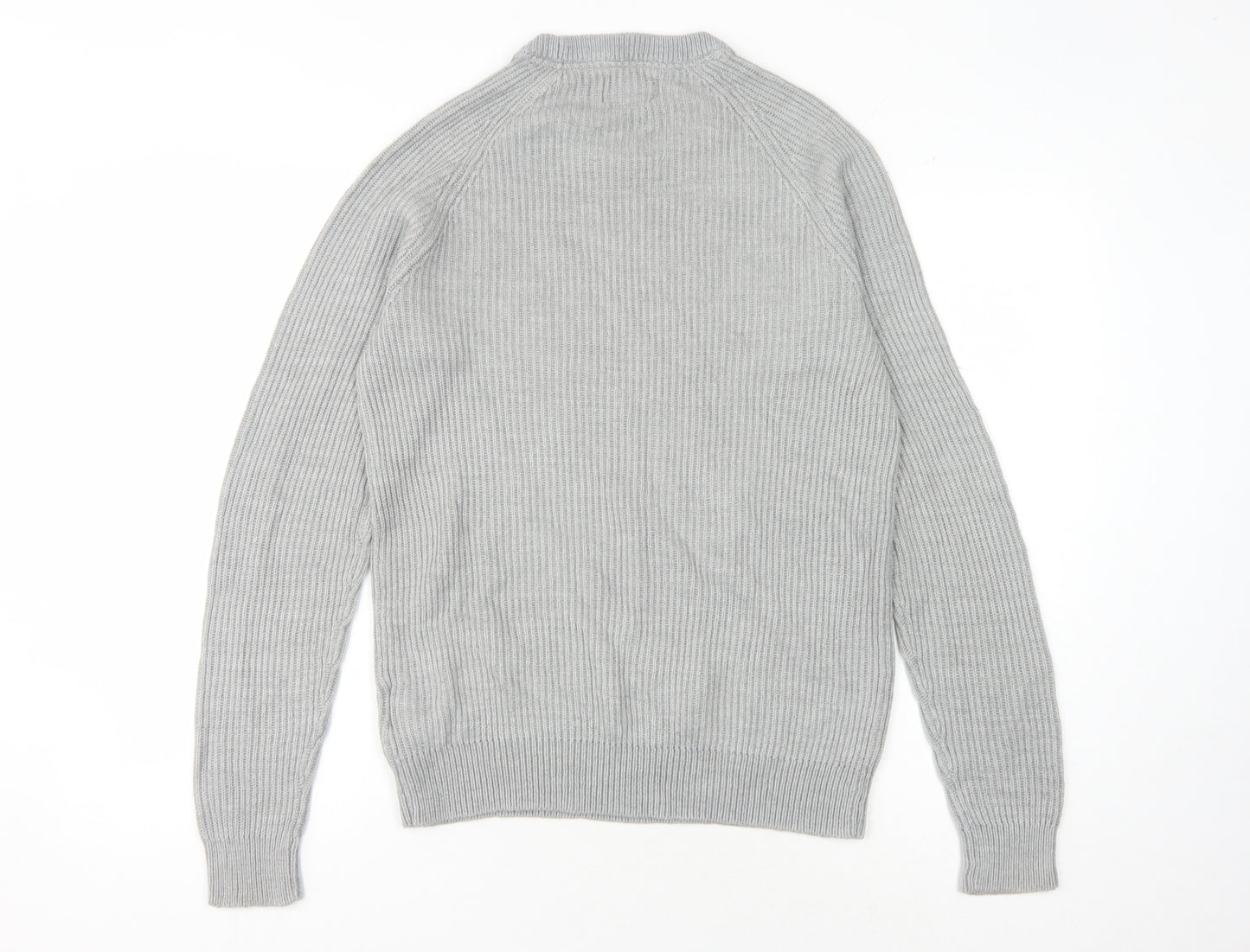 Jack & Jones Men's Grey M Knit Pullover Jumper