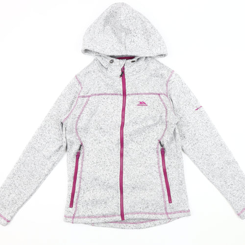 Trespass Women's Grey Hooded Jacket Size S