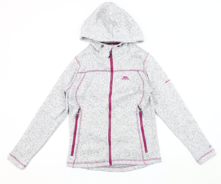 Trespass Women's Grey Hooded Jacket Size S