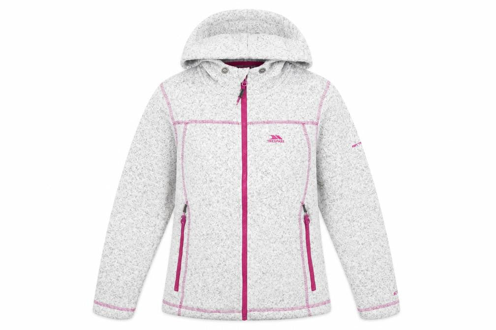 Trespass Women's Grey Hooded Jacket Size S