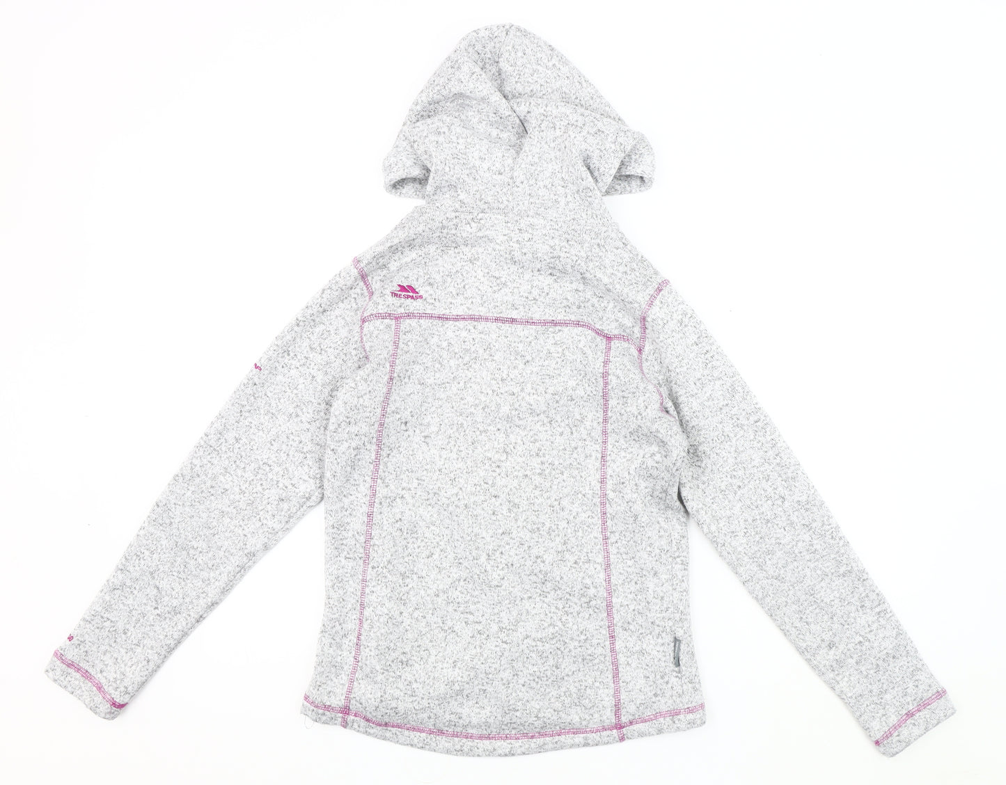 Trespass Women's Grey Hooded Jacket Size S