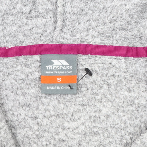Trespass Women's Grey Hooded Jacket Size S