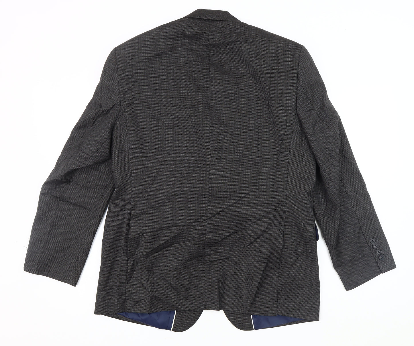 John Lewis Men's Grey Wool Blazer 42S Regular Fit