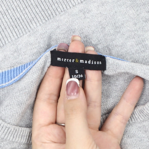Mercer & Madison Women's Grey Pullover Jumper Size 10