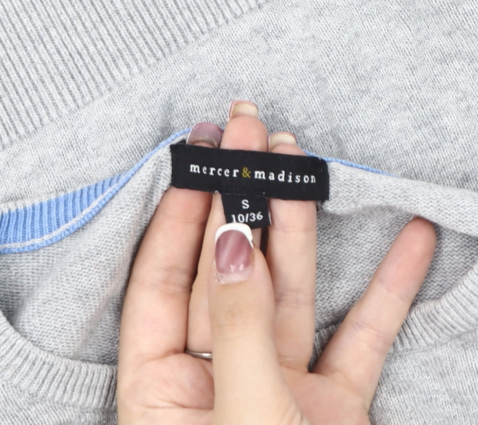 Mercer & Madison Women's Grey Pullover Jumper Size 10