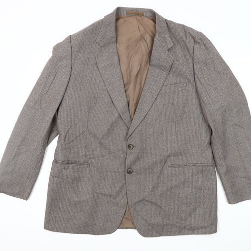 Marks and Spencer Men's Grey Blazer, Size 44S, Vintage Style