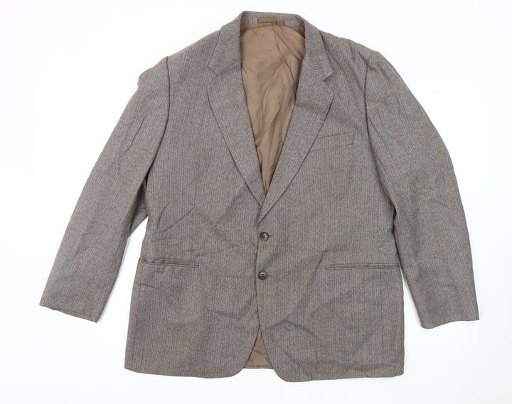 Marks and Spencer Men's Grey Blazer, Size 44S, Vintage Style