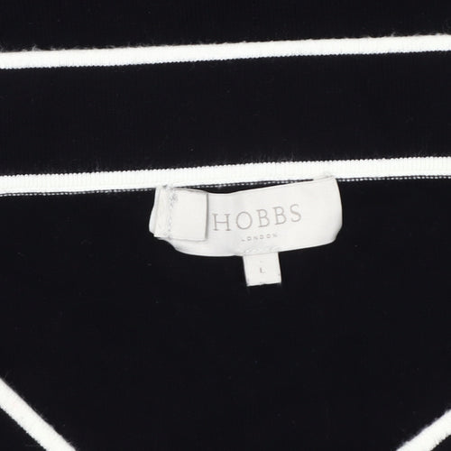 Hobbs Women's Black Pencil Skirt, Size L, No Pattern