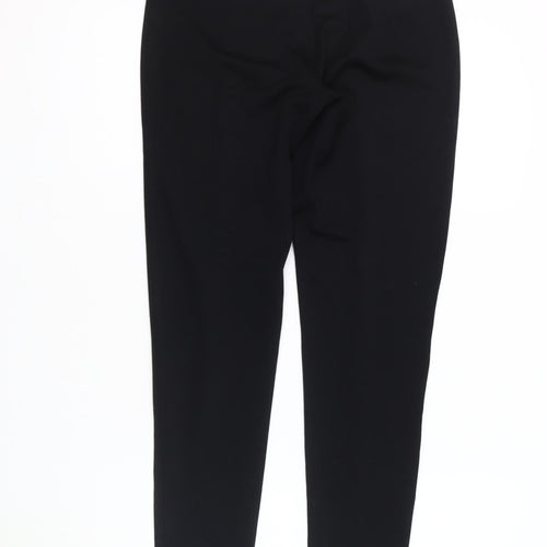 Alex & Co. Women's Black Skinny Ankle Zip Trousers