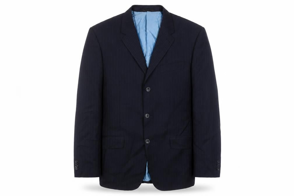 Front view of Next Men's Blue Blazer, 42R, Formal Style