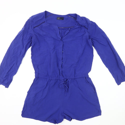 GAP Women's Blue XS Playsuit with Drawstring