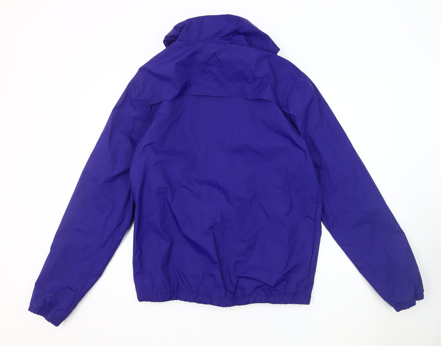Men's Fanatics Blue Hooded Windbreaker M