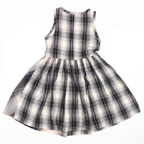 Urban Outfitters Women's Grey Plaid Shirt Dress XS