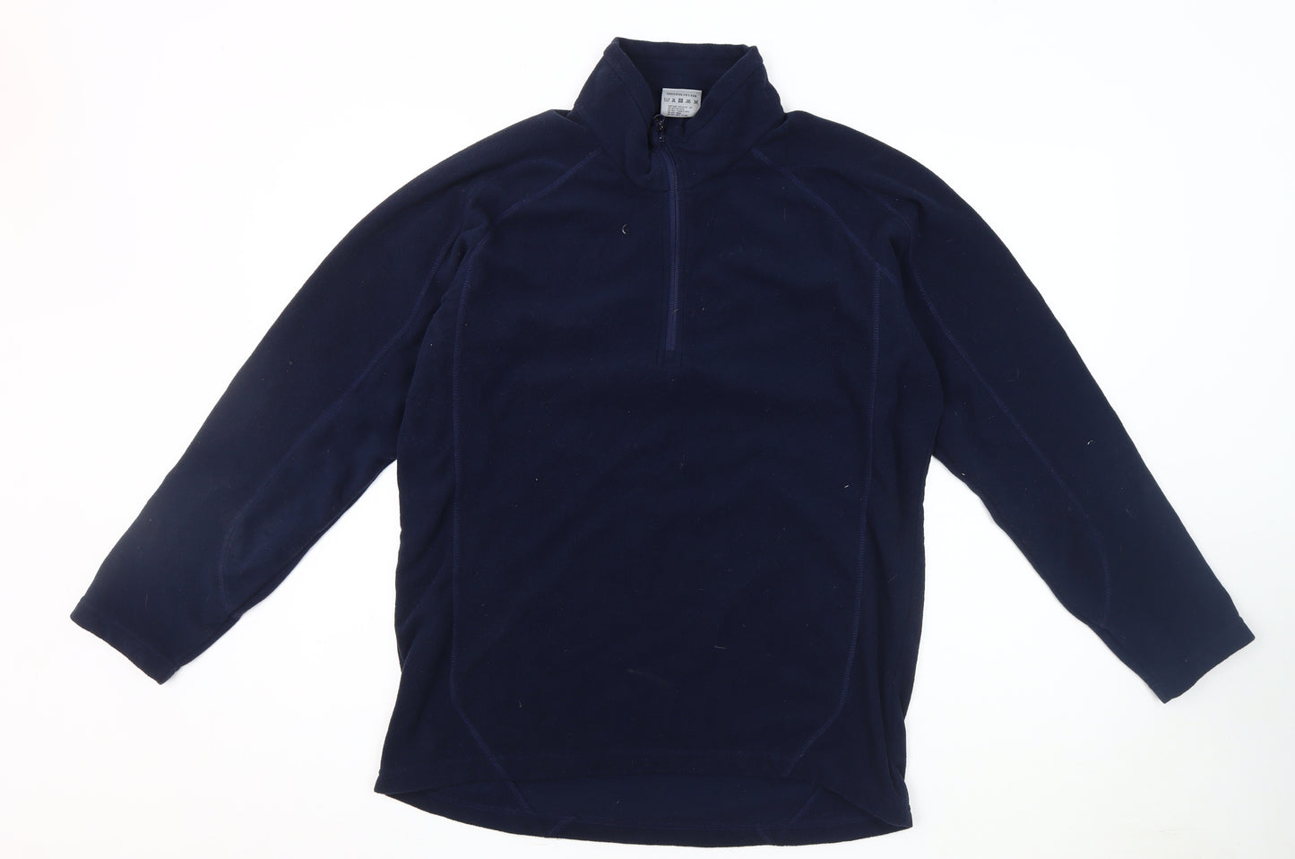 Keela Men's Blue Fleece Sweatshirt, L, 1/2 Zip, Hiking