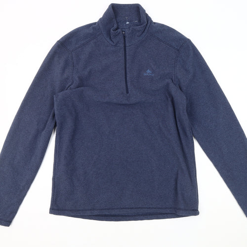 Quechua Men's Blue Lightweight Pullover Sweatshirt Size S