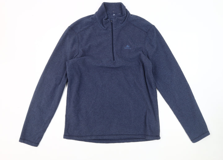 Quechua Men's Blue Lightweight Pullover Sweatshirt Size S