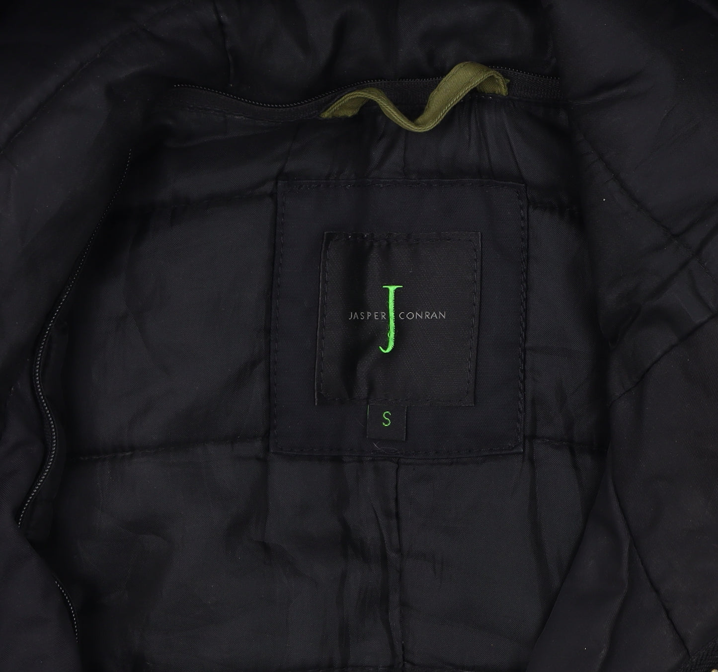 Jasper Conran Men's Black Parka Coat Size S