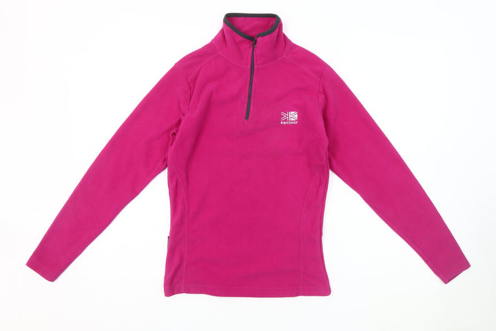Karrimor Girls Pink Fleece Pullover Sweatshirt 11-12 Years