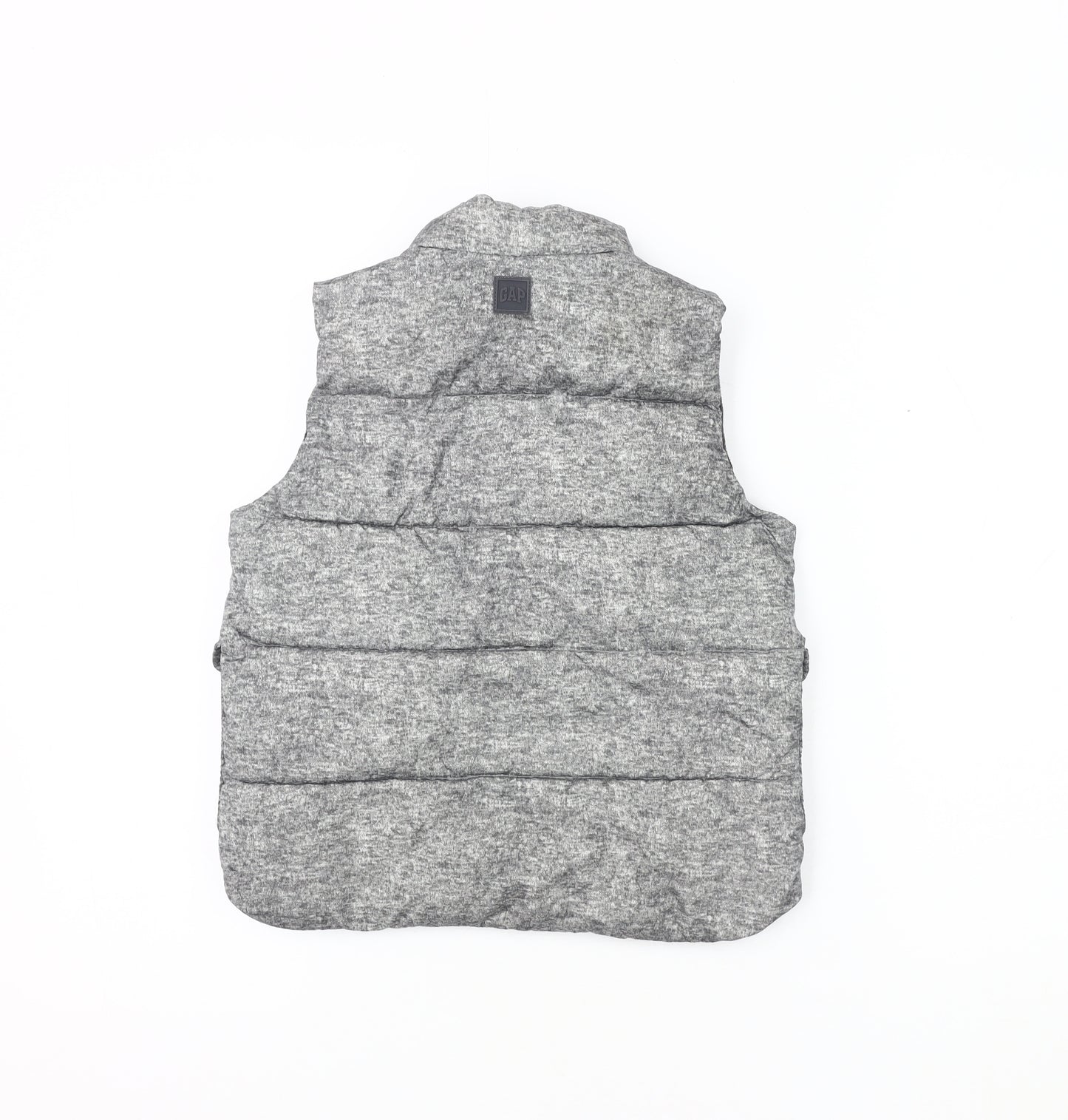 Gap Boys Grey Sleeveless Puffer Jacket 5 Years Winter Casual
