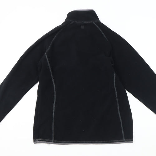 Mountain Warehouse Women's Black Fleece Pullover Sweatshirt