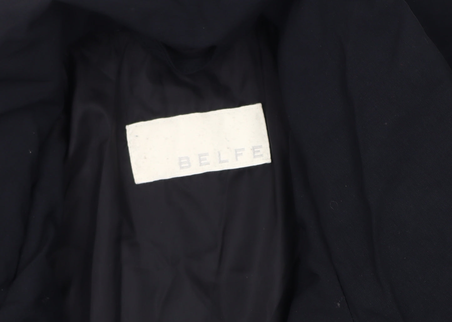 BELFE Women's Black Size 16 Basic Jacket