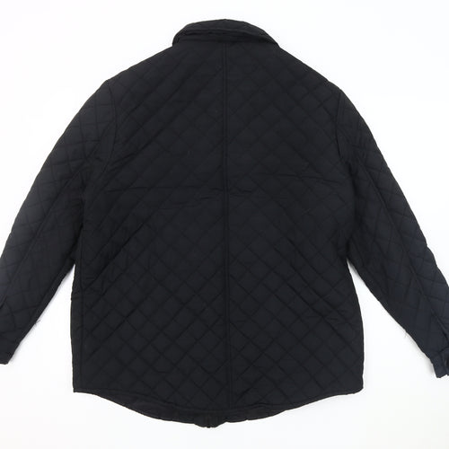 Brave Soul Women's Black Quilted Jacket Size 12