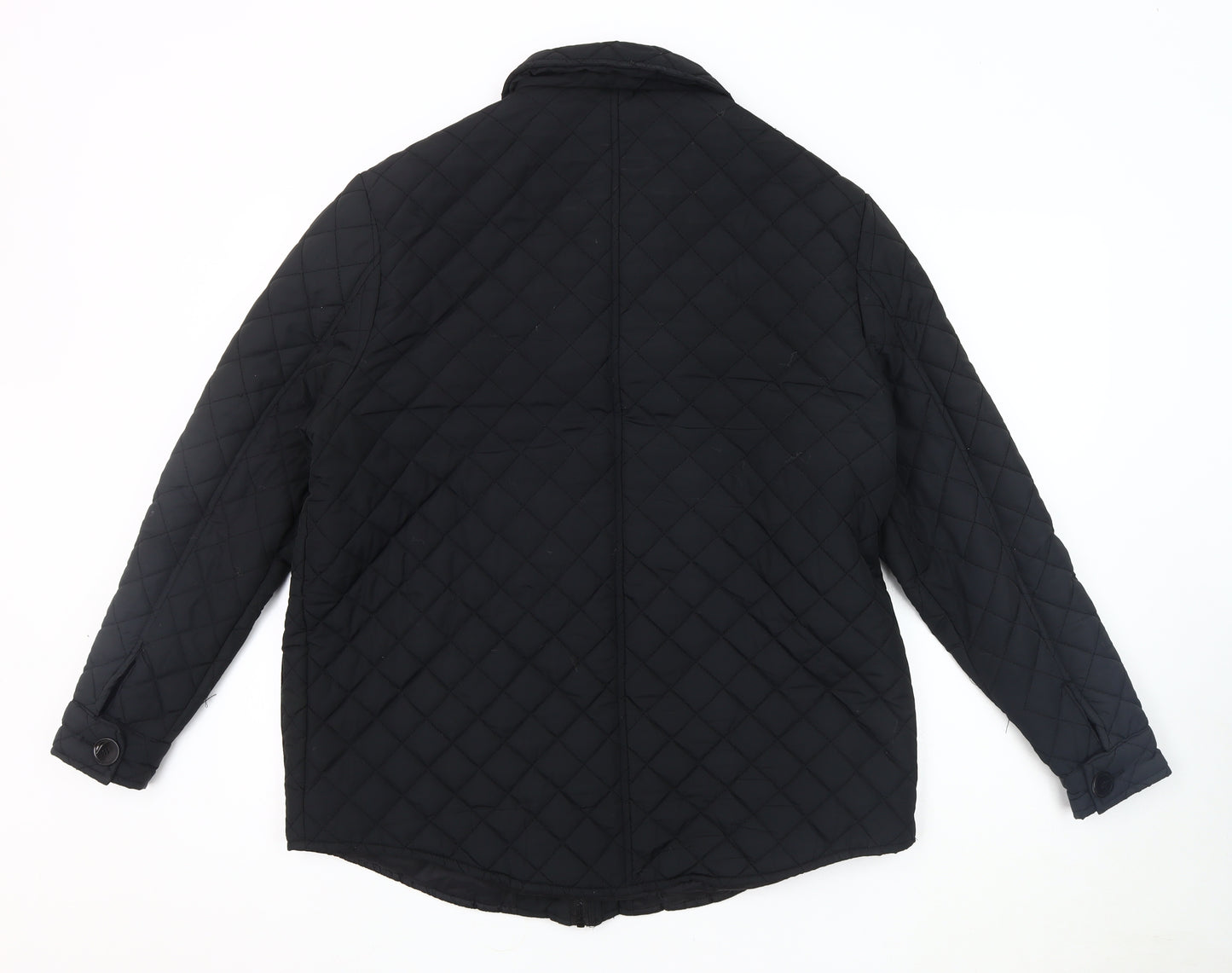 Brave Soul Women's Black Quilted Jacket Size 12