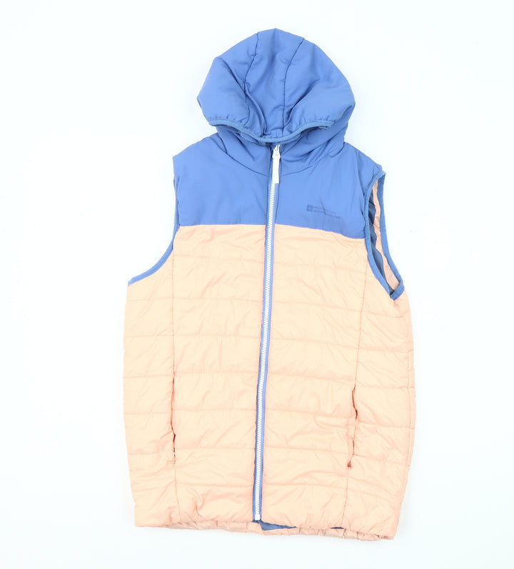 Mountain Warehouse Girls Blue Puffer Jacket 13 Years