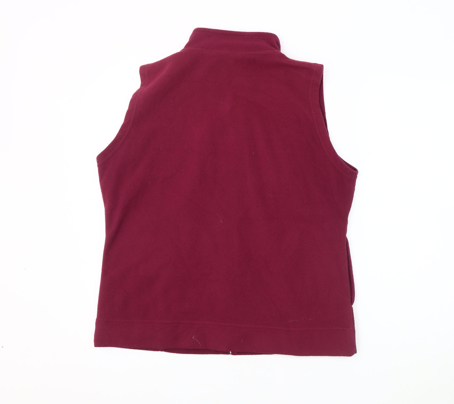 ISLE Essentials Women's Red Fleece Waistcoat Size L