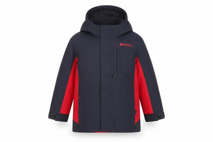 Mountain Warehouse Boys Red & Black Hooded Jacket 2-3 Years