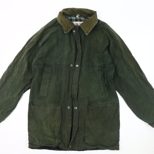 Country & Leisure Men's Green Overcoat Size S