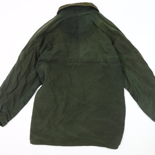 Country & Leisure Men's Green Overcoat Size S