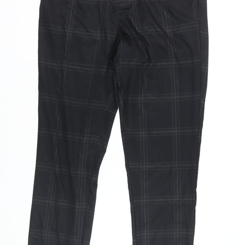 Slazenger Men’s Black Check Trousers XL