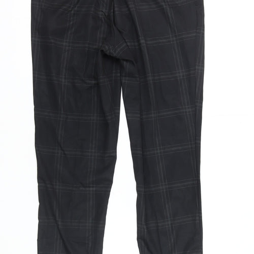 Slazenger Men’s Black Check Trousers XL