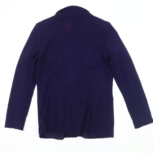 Oasis Women's Blue Blazer, Size 10, Notch Lapel