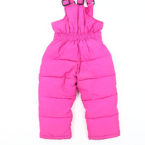 Diesel Girls Pink Snow Pants Trousers M Insulated Winter