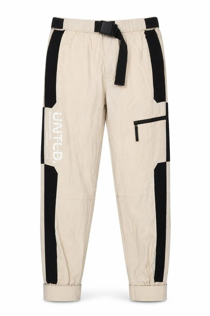 Topman Men Beige Cargo Trousers Size 28