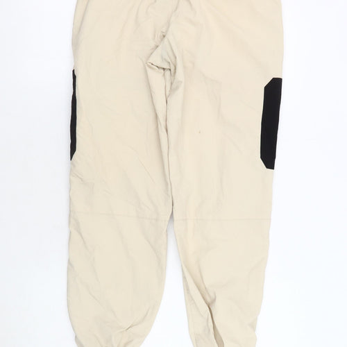 Topman Men Beige Cargo Trousers Size 28