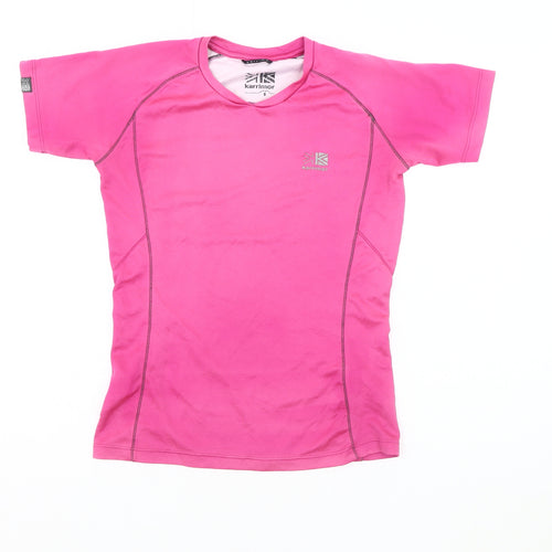 Karrimor Women's Pink Short Sleeve Top Size 8