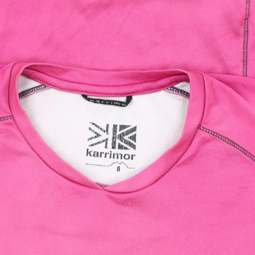 Karrimor Women's Pink Short Sleeve Top Size 8