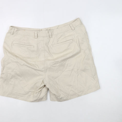 Eddie Bauer Women's Beige Chino Shorts Size 14