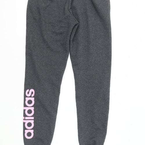 Adidas Women's Grey Jogger Trousers Size S