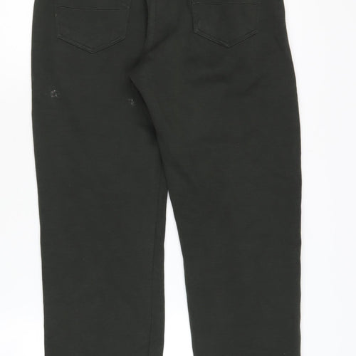 Levi's Women's Black Straight-Leg Trousers M