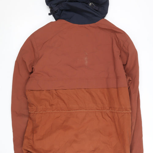 Uniformes Generale Men's Brown Hooded Parka Jacket M